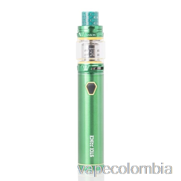 Kit Prince Vape Recargable Smok Stick - Estilo Pluma Tfv12 Prince Green